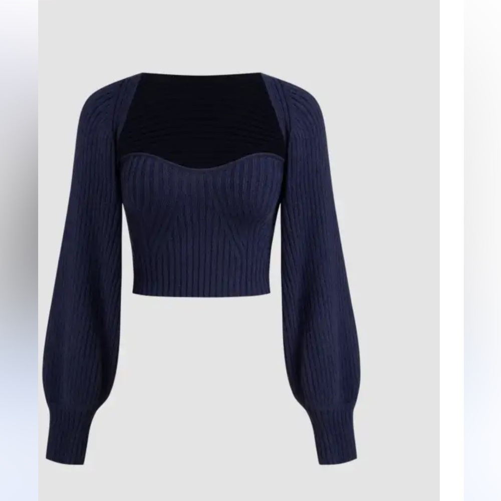 SHEIN two piece tube top sweater set